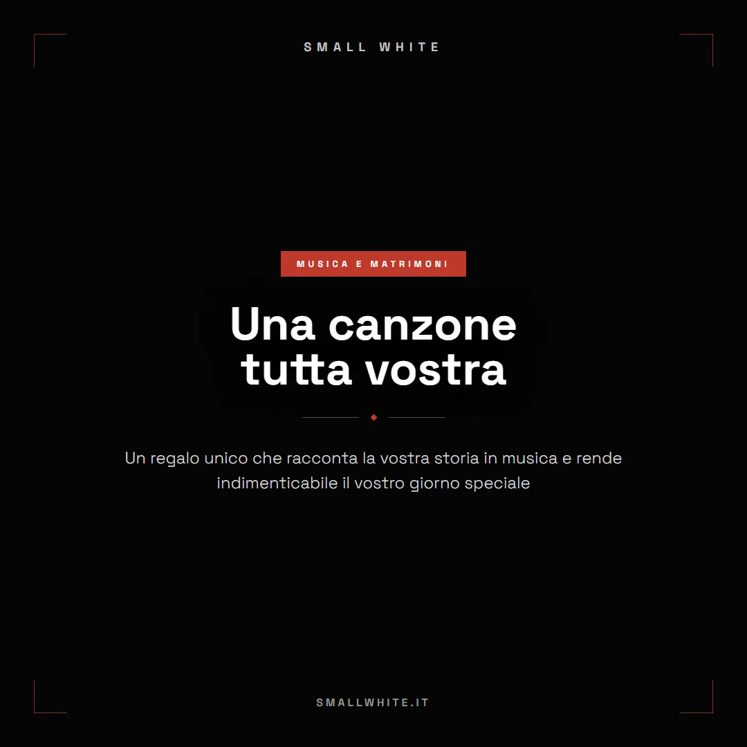 Copertina articolo: Canzone su misura per matrimonio: come funziona e quando sceglierla