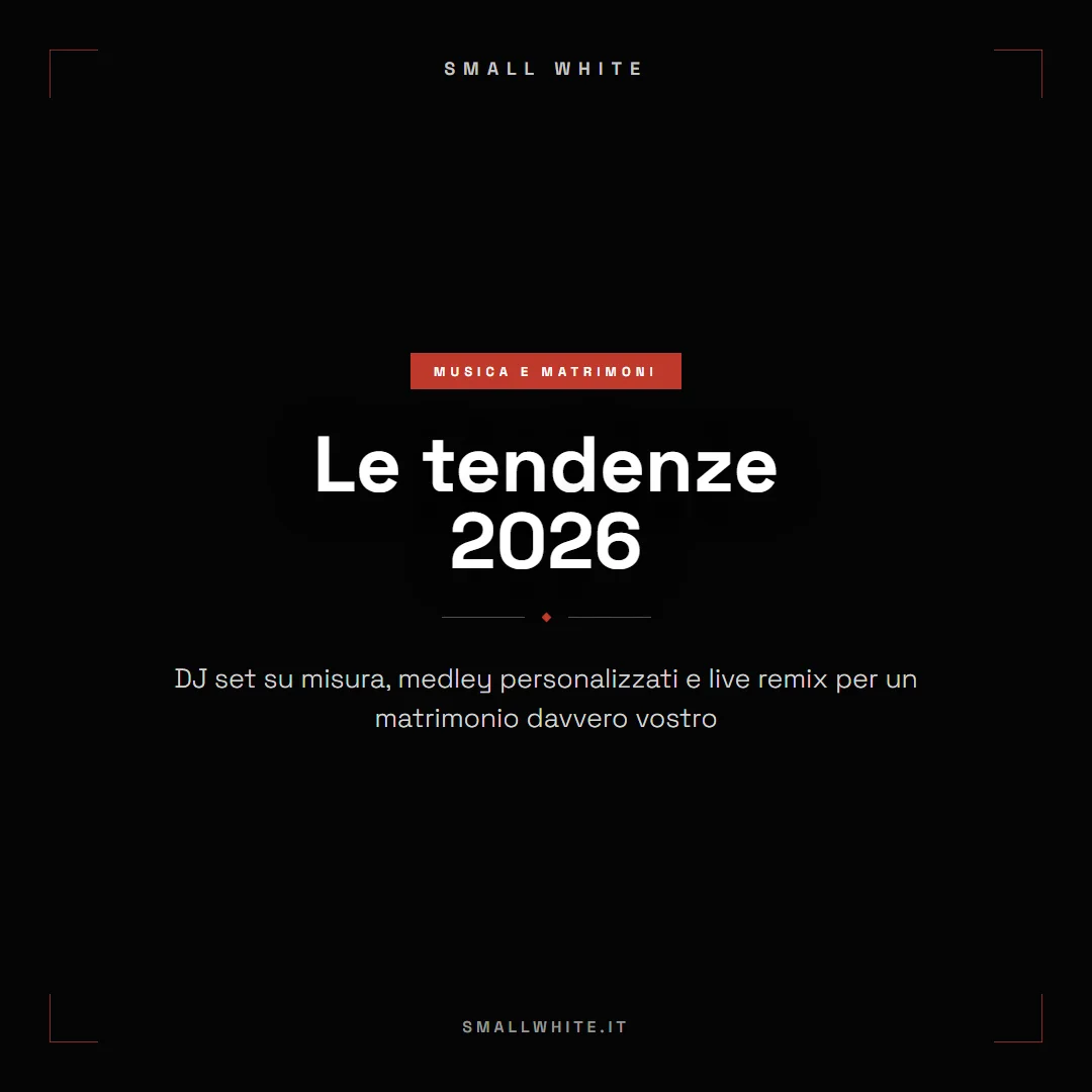 Copertina articolo: Tendenze musicali matrimonio 2026: idee, DJ set e momenti su misura